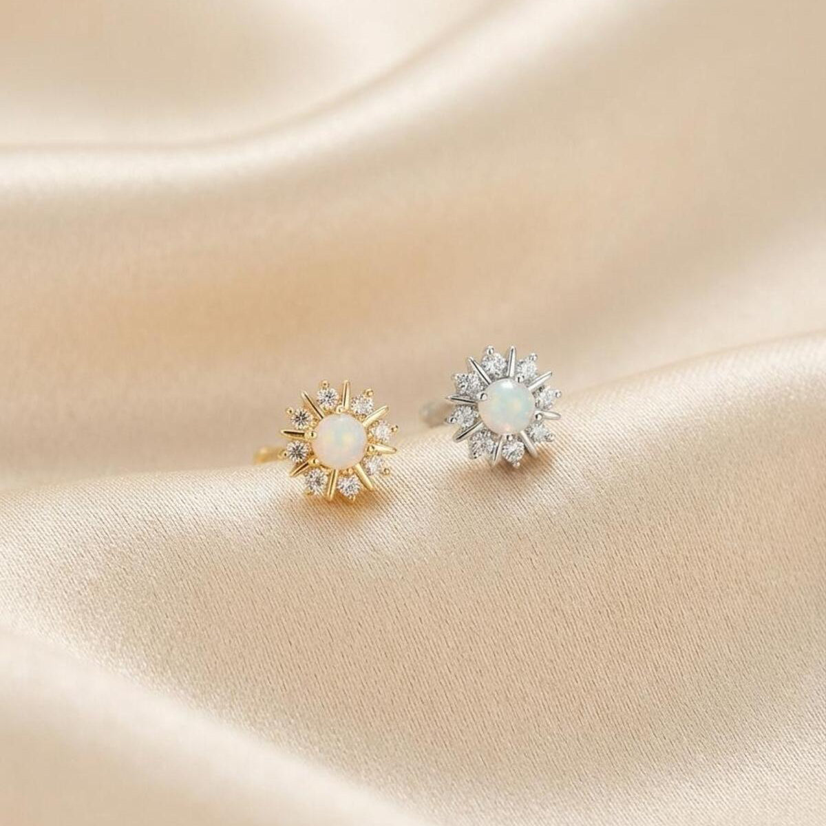 Sunflower - Piercing Helix Tragus Lob Kıkırdak
