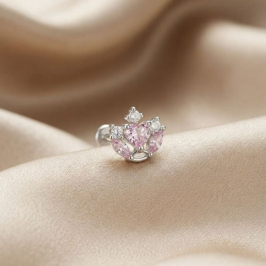 Amor - Piercing Helix Tragus Lob Kıkırdak gümüş renk